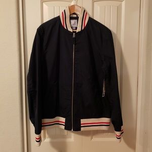 Mens Dark Navy Light Jacket